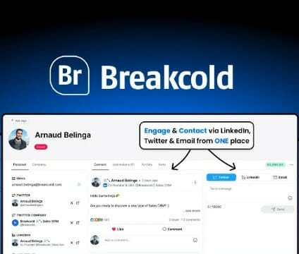 Breakcold Lifetime Deal