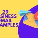 Business Email Examples